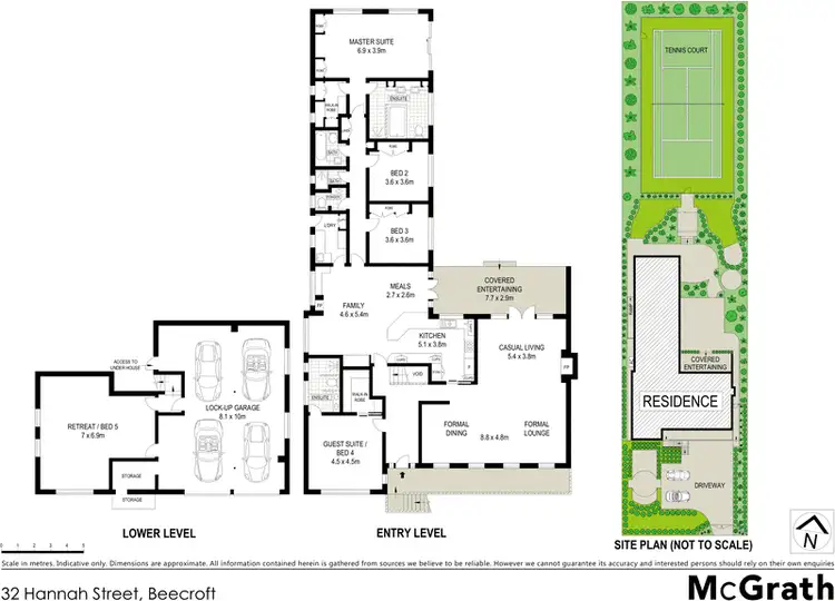 Floorplan of Homely house listing, 32 Hannah Street, Beecroft NSW 2119