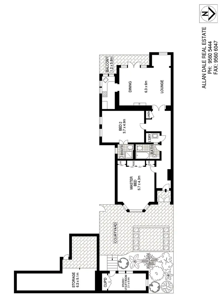 Floorplan of Homely apartment listing, 3/780 New South Head Road, Rose Bay NSW 2029