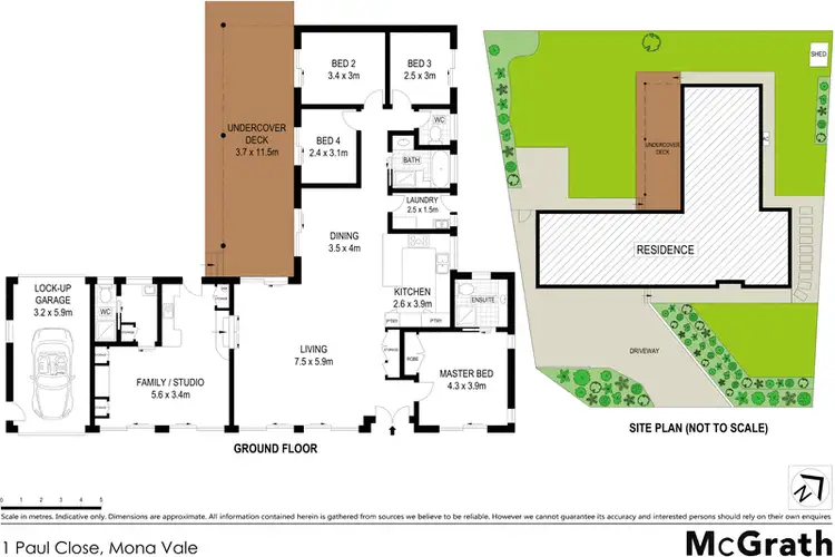 Floorplan of Homely house listing, 1 Paul Close, Mona Vale NSW 2103