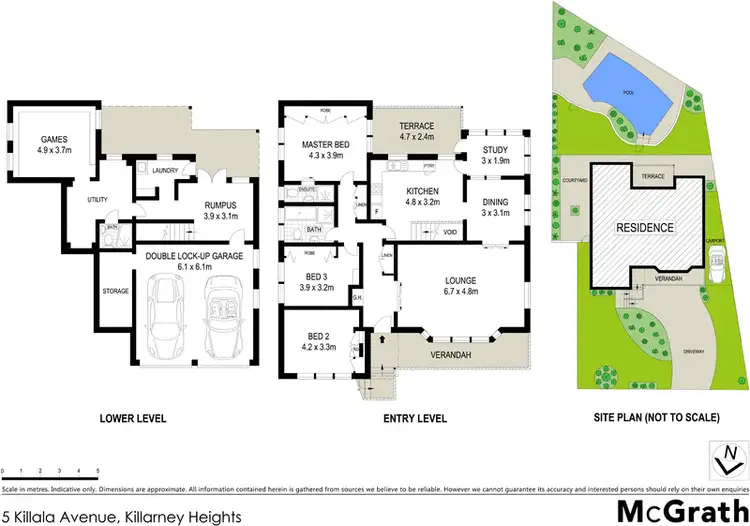 Floorplan of Homely house listing, 5 Killala Avenue, Killarney Heights NSW 2087