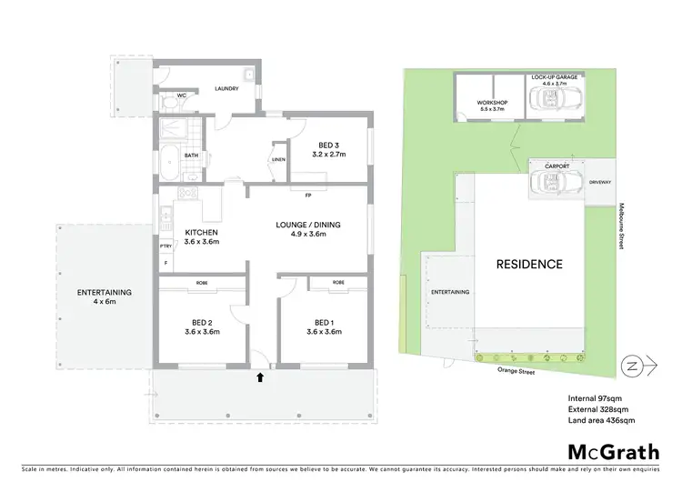 Floorplan of Homely house listing, 4 Orange Street, Abermain NSW 2326