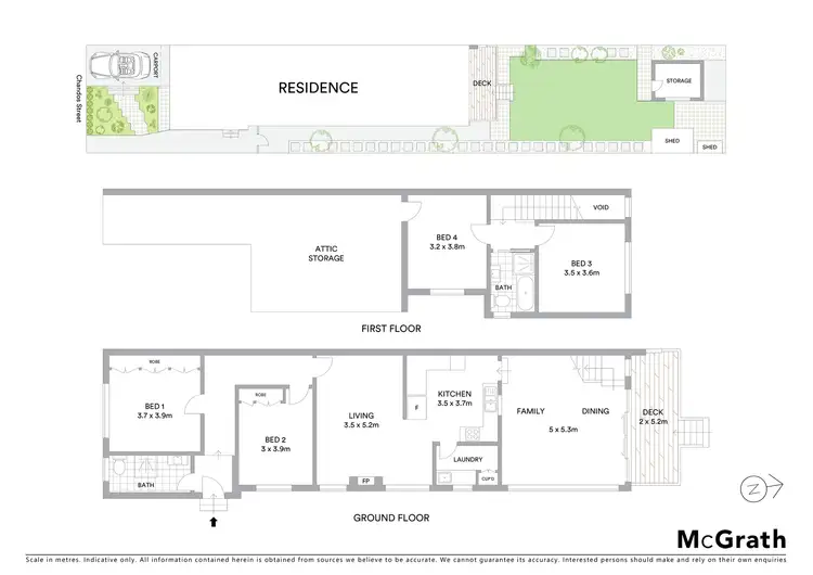 Floorplan of Homely house listing, 126 Chandos Street, Crows Nest NSW 2065