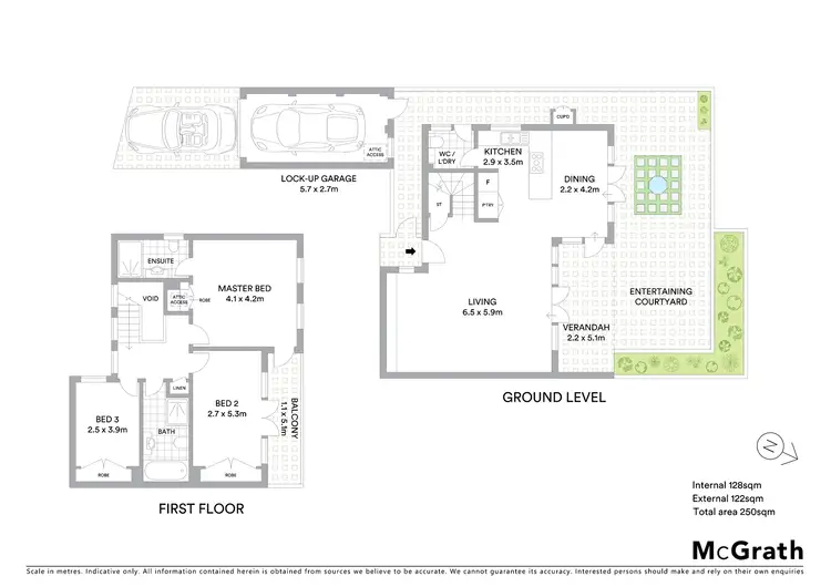 Floorplan of Homely townhouse listing, 87B Darling Street, Balmain East NSW 2041