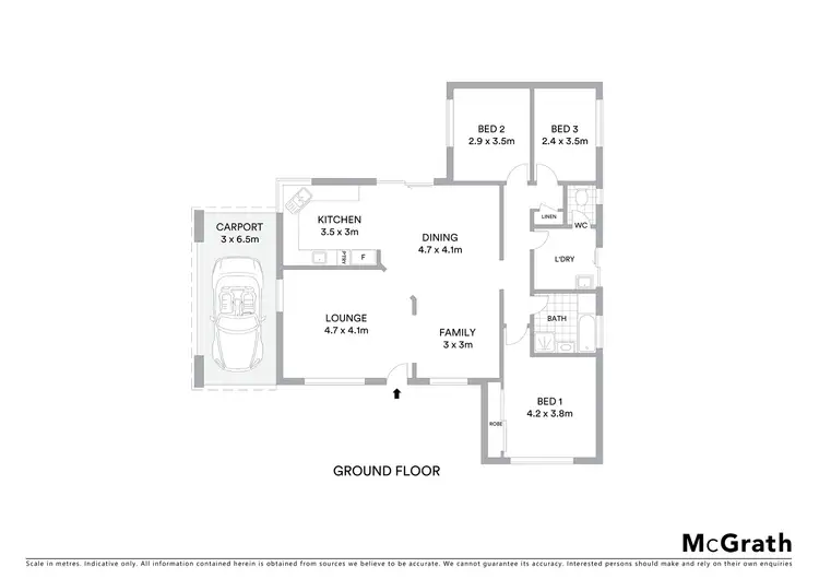 Floorplan of Homely house listing, 7 Yellowood Close, Tewantin QLD 4565