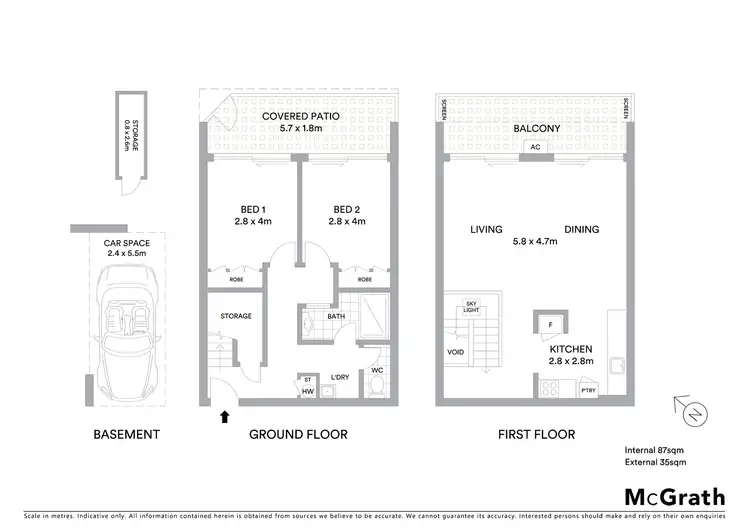 Floorplan of Homely unit listing, 2/11-13 Katharina Street, Noosa Heads QLD 4567