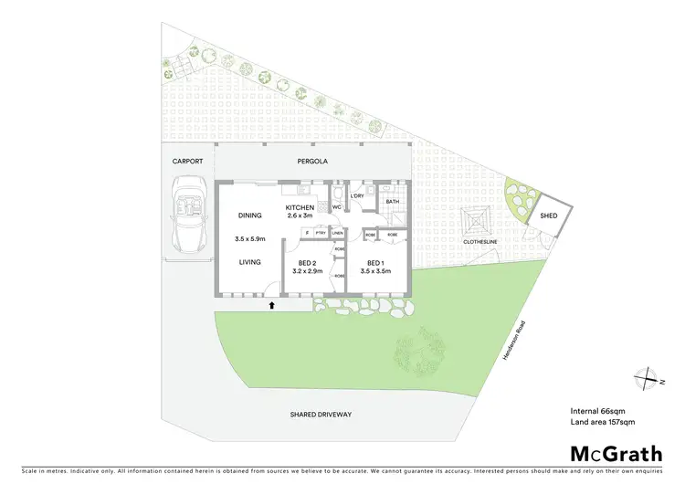 Floorplan of Homely townhouse listing, 1/70 Henderson Road, Crestwood NSW 2620