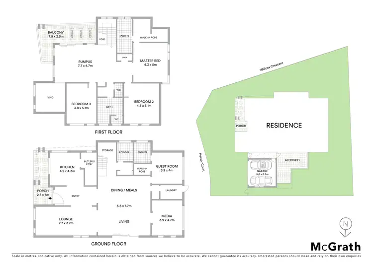 Floorplan of Homely house listing, 21 Hector Court, Kellyville NSW 2155
