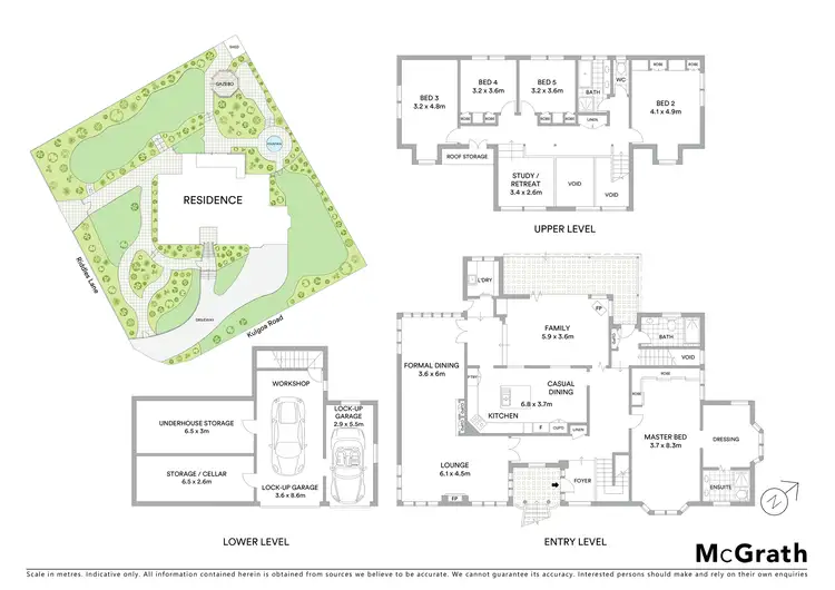 Floorplan of Homely house listing, 23 Riddles Lane, Pymble NSW 2073