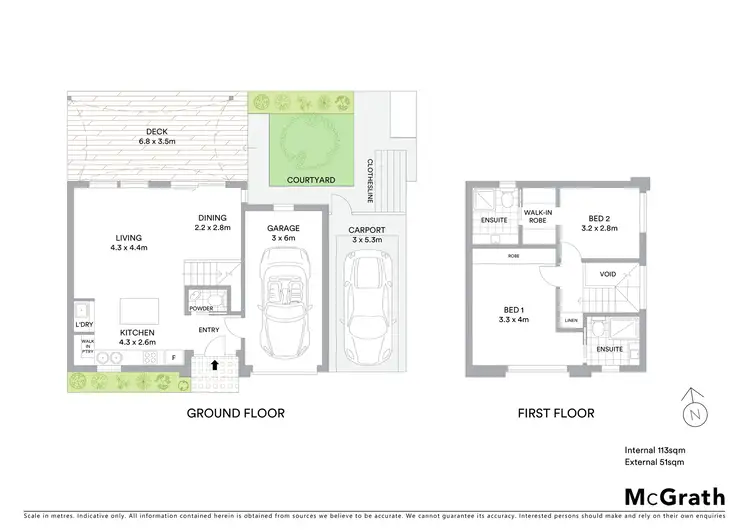 Floorplan of Homely apartment listing, 2/18 Richard Avenue, Crestwood NSW 2620