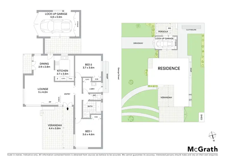 Floorplan of Homely house listing, 48 George Street, Mudgee NSW 2850