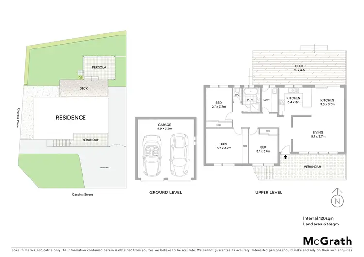 Floorplan of Homely house listing, 14 Cassinia Street, Queanbeyan NSW 2620