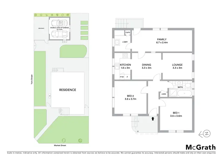 Floorplan of Homely house listing, 28 Market Street, Condell Park NSW 2200