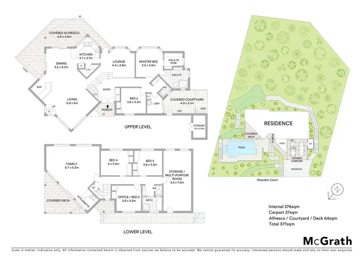 Floorplan of Homely house listing, 5 Shandon Court, Buderim QLD 4556