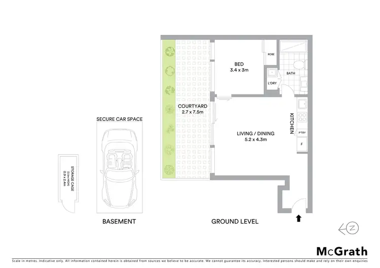 Floorplan of Homely apartment listing, 2/78 Westbury Street, Balaclava VIC 3183