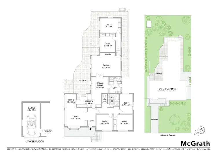 Floorplan of Homely house listing, 22 Alkoomie Avenue, Forestville NSW 2087