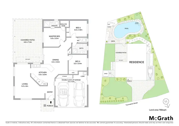 Floorplan of Homely house listing, 9 Tourmaline Street, Springfield QLD 4300