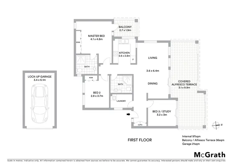 Floorplan of Homely unit listing, 10/406 Bobbin Head Road, Turramurra NSW 2074
