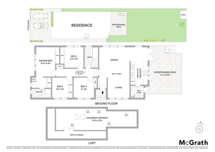 Floorplan of Homely house listing, 22 Smith Street, Kingsford NSW 2032