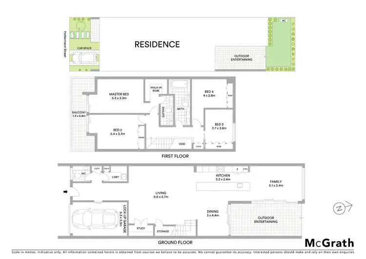 Floorplan of Homely house listing, 42 Holtermann Street, Crows Nest NSW 2065