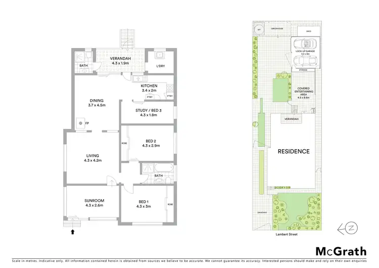 Floorplan of Homely house listing, 9 Lambert Street, Yagoona NSW 2199