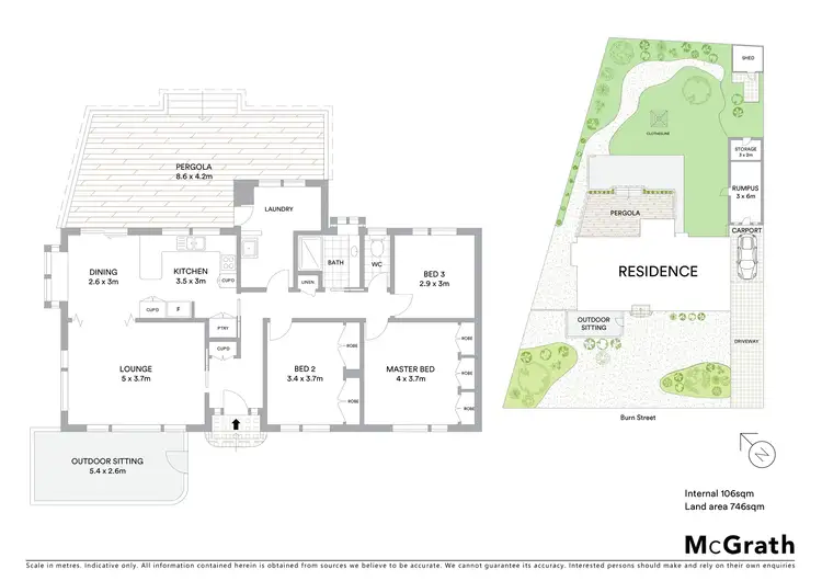 Floorplan of Homely house listing, 33 Burn Street, Downer ACT 2602