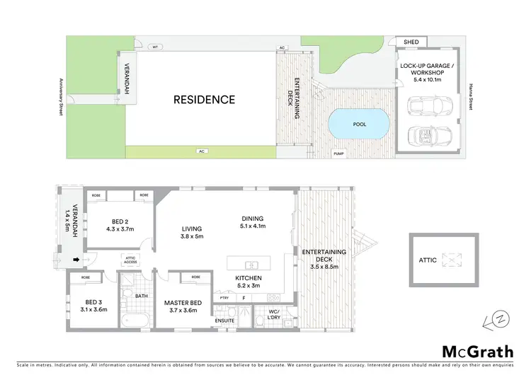 Floorplan of Homely house listing, 8 Anniversary Street, Botany NSW 2019