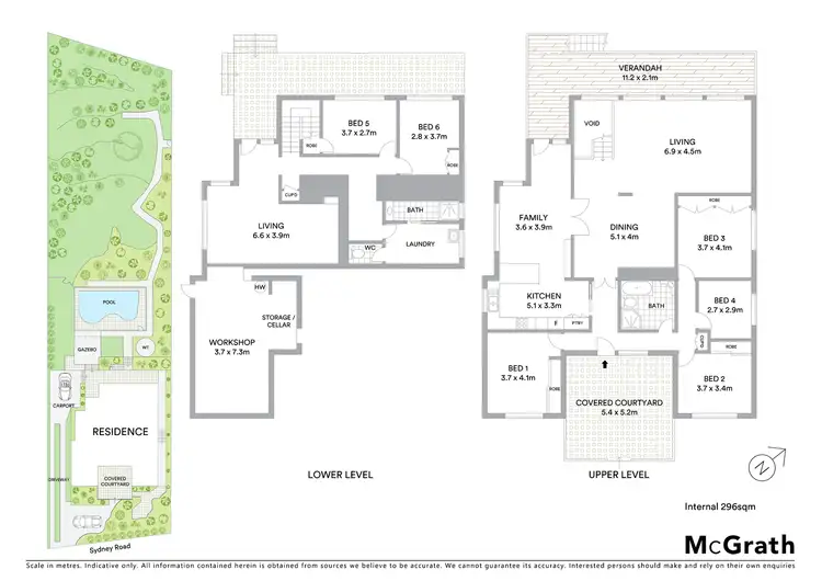 Floorplan of Homely house listing, 14 Sydney Road, Hornsby Heights NSW 2077