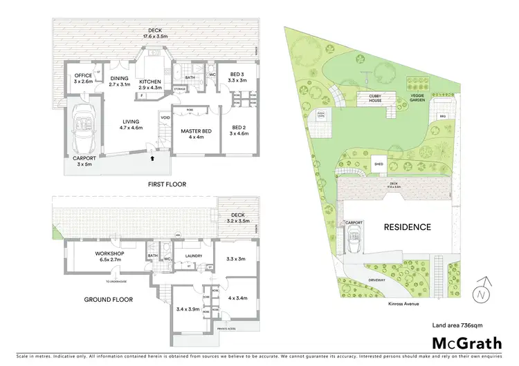 Floorplan of Homely house listing, 50 Kinross Avenue, Adamstown Heights NSW 2289