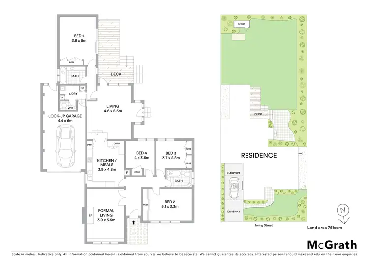 Floorplan of Homely house listing, 40 Irving Street, Mount Waverley VIC 3149