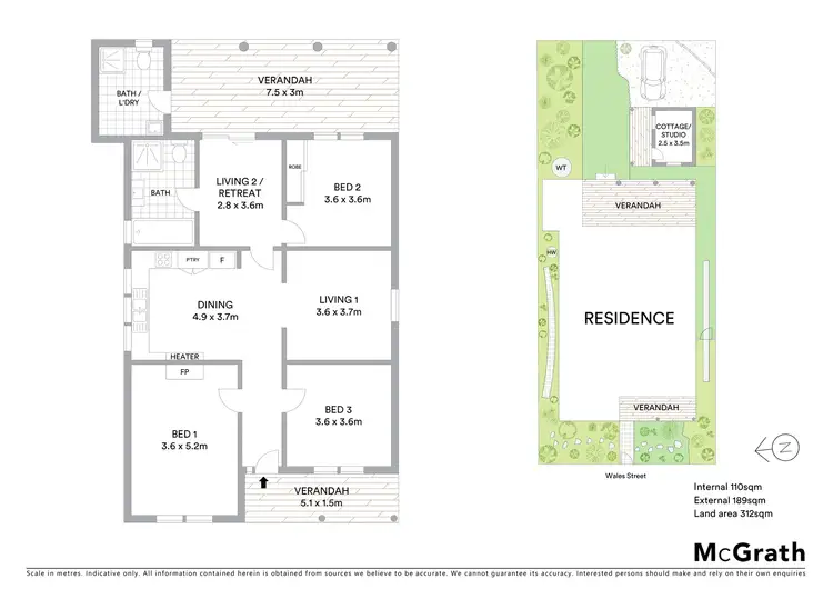 Floorplan of Homely house listing, 131 Wales Street, Kingsville VIC 3012
