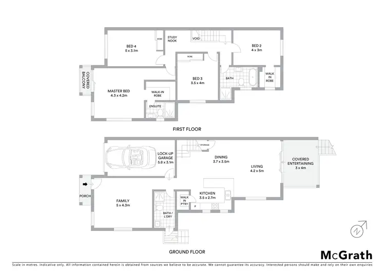 Floorplan of Homely semi-detached listing, 1 Mavis Street, North Ryde NSW 2113