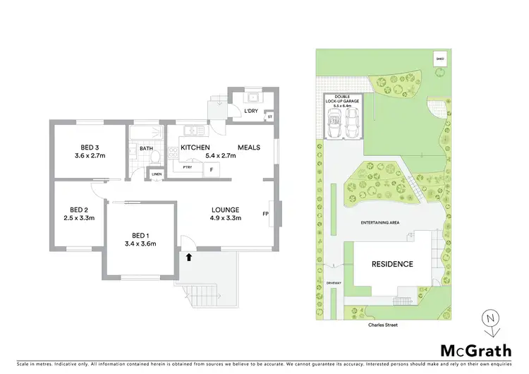 Floorplan of Homely house listing, 16 Charles Street, Tingira Heights NSW 2290