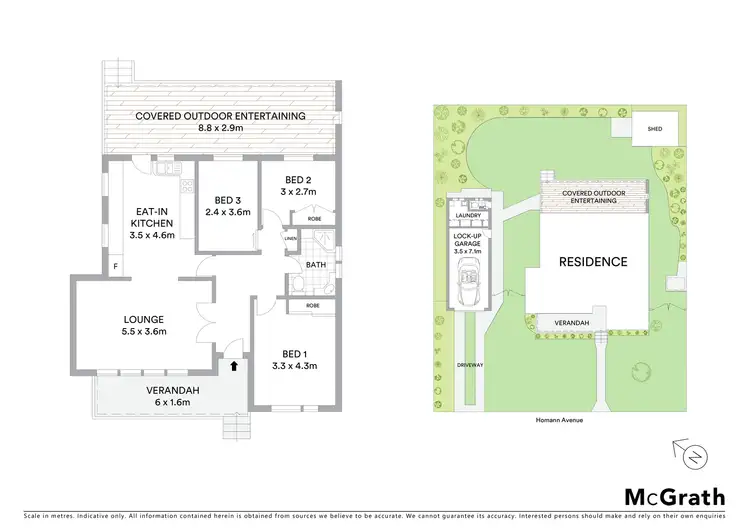Floorplan of Homely house listing, 6 Homann Avenue, Leumeah NSW 2560