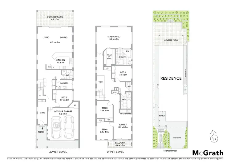 Floorplan of Homely house listing, 20 Michael Street, Bulimba QLD 4171