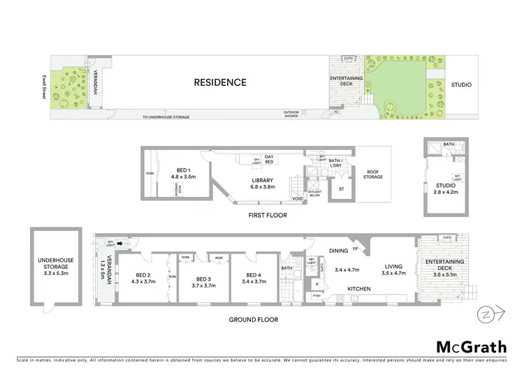 Floorplan of Homely house listing, 8 Ewell Street, Bondi NSW 2026