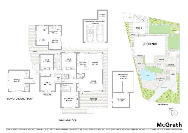 Floorplan of Homely house listing, 12 Eerawy Road, Allambie Heights NSW 2100