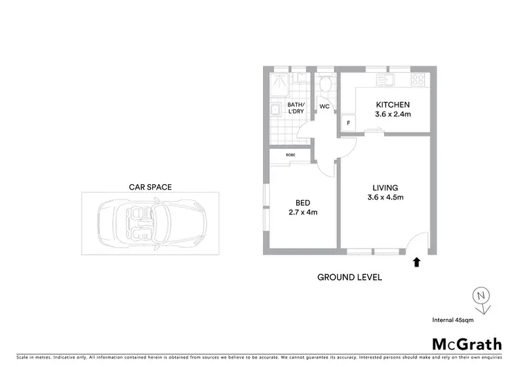 Floorplan of Homely unit listing, 1/29 Eldridge Street, Footscray VIC 3011