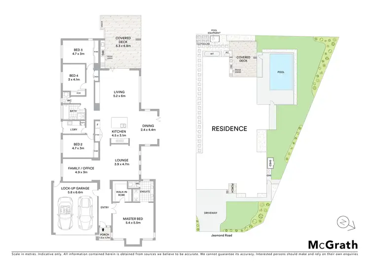 Floorplan of Homely house listing, 740 Jesmond Road, Fig Tree Pocket QLD 4069