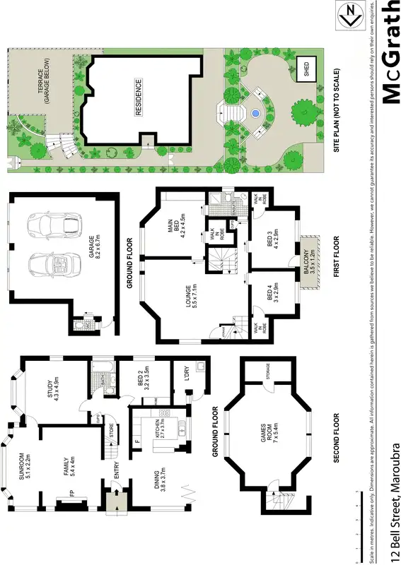 Floorplan of Homely house listing, 12 Bell Street, Maroubra NSW 2035