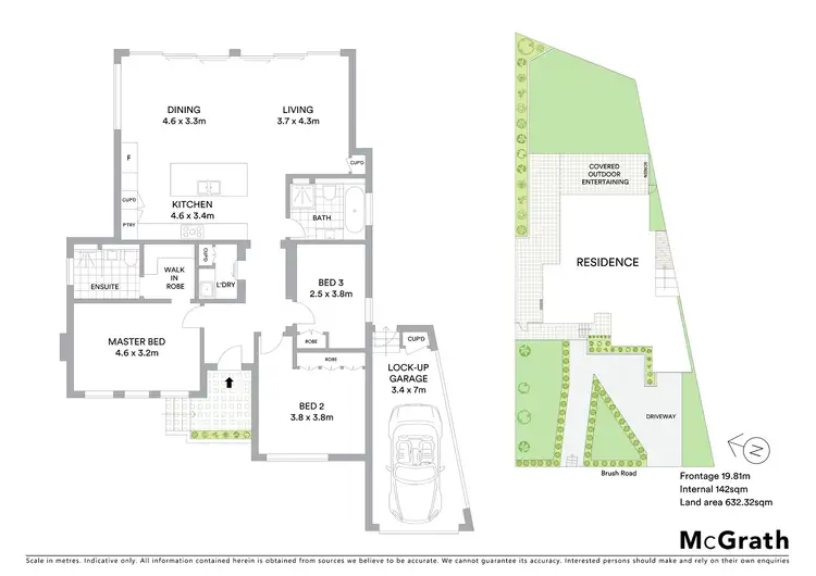 Floorplan of Homely house listing, 80 Brush Road, West Ryde NSW 2114