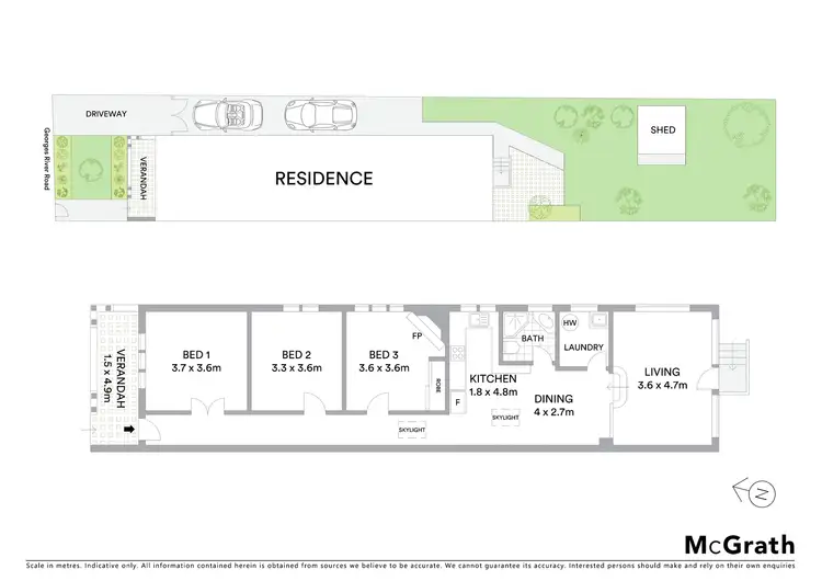 Floorplan of Homely house listing, 282 Georges River Road, Croydon Park NSW 2133