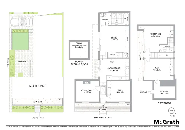 Floorplan of Homely house listing, 106 Mansfield Street, Rozelle NSW 2039