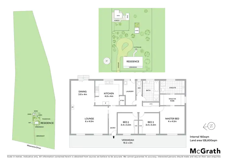 Floorplan of Homely rural property listing, 42 Weeroona Drive, Wamboin NSW 2620