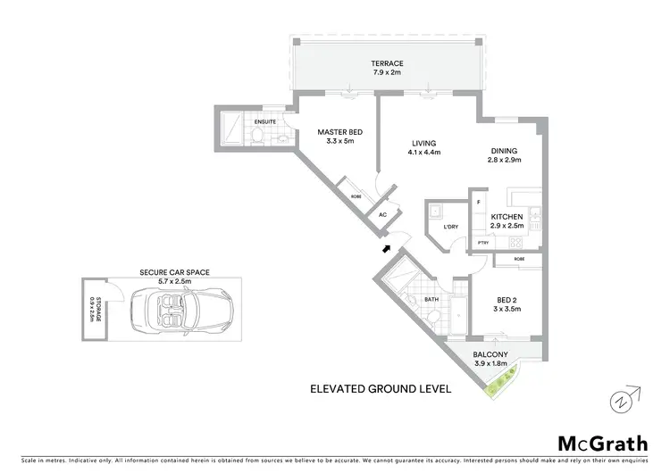 Floorplan of Homely apartment listing, 1/1 Foy Street, Balmain NSW 2041