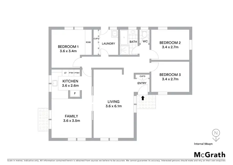 Floorplan of Homely house listing, 13 Singleton Crescent, Oxley ACT 2903