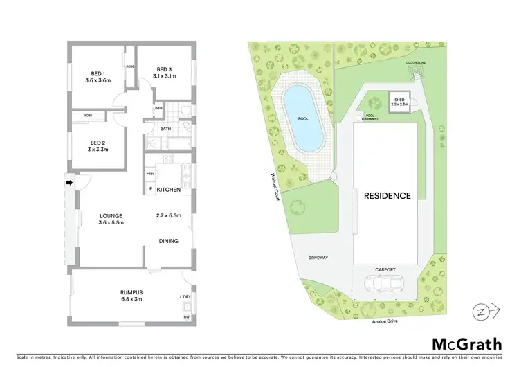 Floorplan of Homely house listing, 1 Wakool Court, Cornubia QLD 4130
