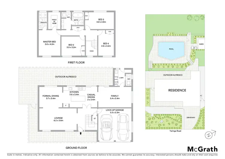 Floorplan of Homely house listing, 12 Yaringa Road, Castle Hill NSW 2154