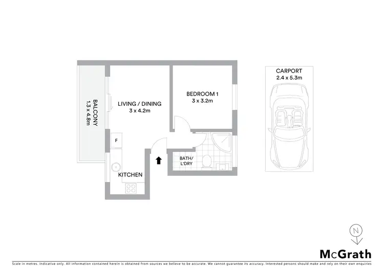 Floorplan of Homely apartment listing, 2/16 Wyadra Avenue, Freshwater NSW 2096