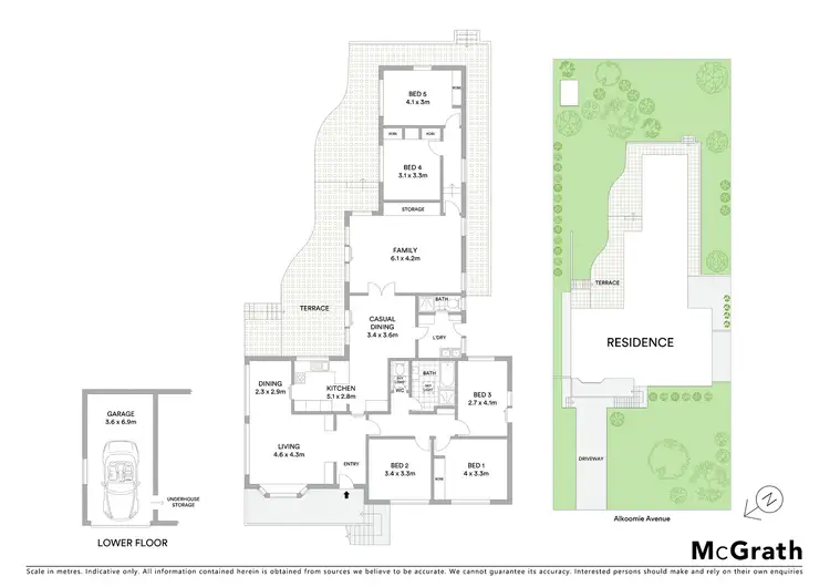 Floorplan of Homely house listing, 22 Alkoomie Avenue, Forestville NSW 2087
