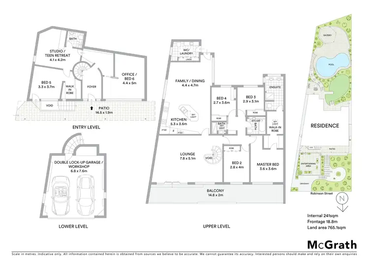 Floorplan of Homely house listing, 3 Robinson Street, Ryde NSW 2112